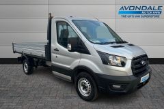 FORD TRANSIT 350 LEADER 4X4 TIPPER SILVER EURO 6 A/C VIS PACK - 4083 - 9