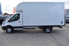 FORD TRANSIT 350 L5 LUTON BOX VAN TAIL LIFT 130 BHP WITH AIR CON ONE OWNER  - 4136 - 4