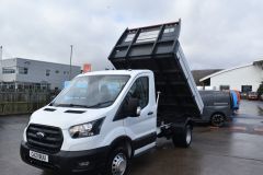 FORD TRANSIT 350 LEADER DRW RWD TIPPER VISIBILITY PACK AIR CON TOW BAR EURO 6  - 3946 - 5