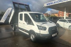 FORD TRANSIT 350 LEADER DOUBLE CAB TIPPER 7 SEATS AIR CON HEATED SCREEN ECOBLUE - 4223 - 8