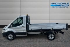 FORD TRANSIT 350 LEADER 4X4 TIPPER SILVER EURO 6 A/C VIS PACK - 4083 - 4