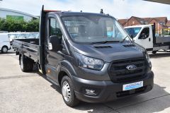 FORD TRANSIT DROPSIDE L5 EXTRA LWB 170 BHP WITH AIR CON  RWD 17FT BED - 3790 - 1