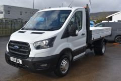 FORD TRANSIT 350 LEADER DRW RWD TIPPER VISIBILITY PACK AIR CON TOW BAR EURO 6  - 3946 - 1