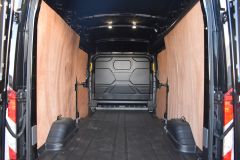 FORD TRANSIT 350 4X4 AWD ECOBLUE LWB L3 H3 170 BHP TWIN SIDE DOORS BLACK VAN - 3823 - 11