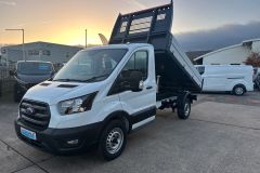 FORD TRANSIT 350 LEADER 4X4 AWD TIPPER WITH AIR CON TOW BAR - 4015 - 24