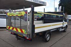 FORD TRANSIT 350 LEADER L4 XLWB DROPSIDE FLAT BED WITH TAIL LIFT - 3903 - 8