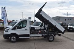 FORD TRANSIT 350 LEADER 4X4 TIPPER WHITE EURO 6 A/C VIS PACK - 4082 - 5