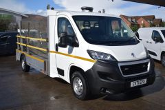 PEUGEOT BOXER BLUEHDI 335 ZUCK OFF PLANT AND GO MACHINERY TRANSPORT LOW LOADER VEHICLE - 4290 - 8