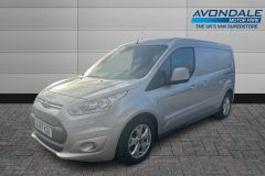 FORD TRANSIT CONNECT 240 LIMITED LWB 120 BHP SILVER EURO 6 ONE OWNER VAN  - 4255 - 1