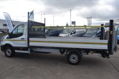 FORD TRANSIT 350 LEADER L4 XLWB DROPSIDE FLAT BED WITH TAIL LIFT - 3903 - 4