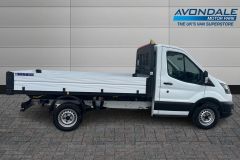 FORD TRANSIT 350 LEADER 4X4 TIPPER WHITE EURO 6 A/C VIS PACK - 4082 - 8