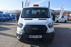 FORD TRANSIT 350 LEADER L4 XLWB DROPSIDE FLAT BED WITH TAIL LIFT - 3902 - 12