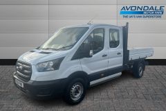 FORD TRANSIT 350 LEADER DOUBLE CAB TIPPER 7 SEATS AIR CON HEATED SCREEN ECOBLUE - 4223 - 1