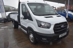 FORD TRANSIT 350 LEADER DRW RWD TIPPER VISIBILITY PACK AIR CON CHOICE OF 3 - 3938 - 10