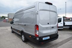 FORD TRANSIT 350 LIMITED L4 H3 XLWB JUMBO WITH EVERY EXTRA SILVER VAN - 4093 - 7