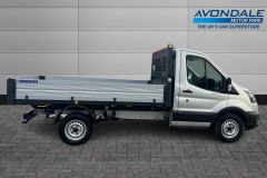 FORD TRANSIT 350 LEADER 4X4 TIPPER SILVER EURO 6 A/C VIS PACK - 4083 - 8