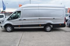 FORD TRANSIT 350 LIMITED L4 H3 XLWB JUMBO WITH EVERY EXTRA SILVER VAN - 4093 - 5
