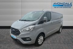 FORD TRANSIT CUSTOM 300 LIMITED L2 LWB AUTOMATIC GREY MATTE WITH TOW BAR - 4194 - 1
