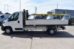 PEUGEOT BOXER BLUEHDI 335 L4 DROPSIDE 140 BHP WITH AIR CON  - 3640 - 2