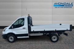 FORD TRANSIT 350 LEADER 4X4 TIPPER WHITE EURO 6 A/C VIS PACK - 4082 - 4