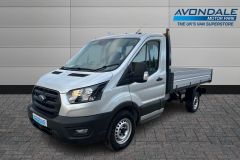 FORD TRANSIT 350 LEADER 4X4 TIPPER SILVER EURO 6 A/C VIS PACK - 4084 - 1