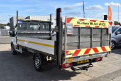 FORD TRANSIT 350 LEADER L4 XLWB DROPSIDE FLAT BED WITH TAIL LIFT - 3903 - 5