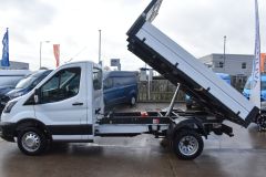 FORD TRANSIT 350 LEADER DRW RWD TIPPER VISIBILITY PACK AIR CON TOW BAR EURO 6  - 3946 - 3