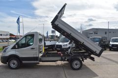 FORD TRANSIT 350 LEADER 4X4 TIPPER SILVER EURO 6 A/C VIS PACK - 4084 - 5