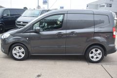 FORD TRANSIT COURIER LIMITED PETROL TAIL GATE HEATED SEATS NAV RARE GREY VAN 2021 - 3296 - 4