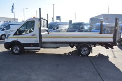 FORD TRANSIT 350 LEADER L4 XLWB DROPSIDE FLAT BED WITH TAIL LIFT - 3902 - 5
