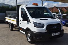 FORD TRANSIT 350 LEADER L4 XLWB DROPSIDE FLAT BED WITH TAIL LIFT - 3903 - 8