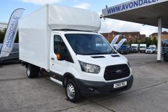 FORD TRANSIT 350 L5 LUTON BOX VAN TAIL LIFT 130 BHP WITH AIR CON ONE OWNER  - 4136 - 8